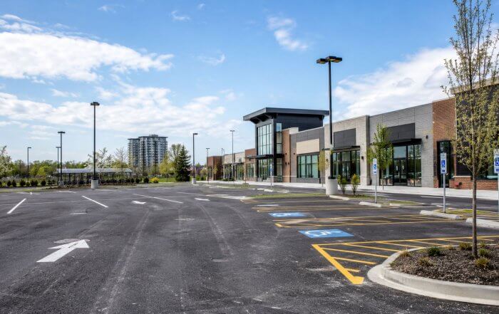 Ontario commercial parking lots