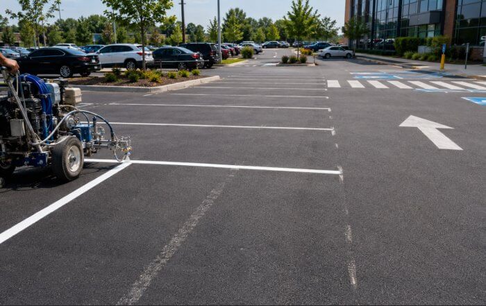 When to Repaint Parking Lot Lines in Toronto