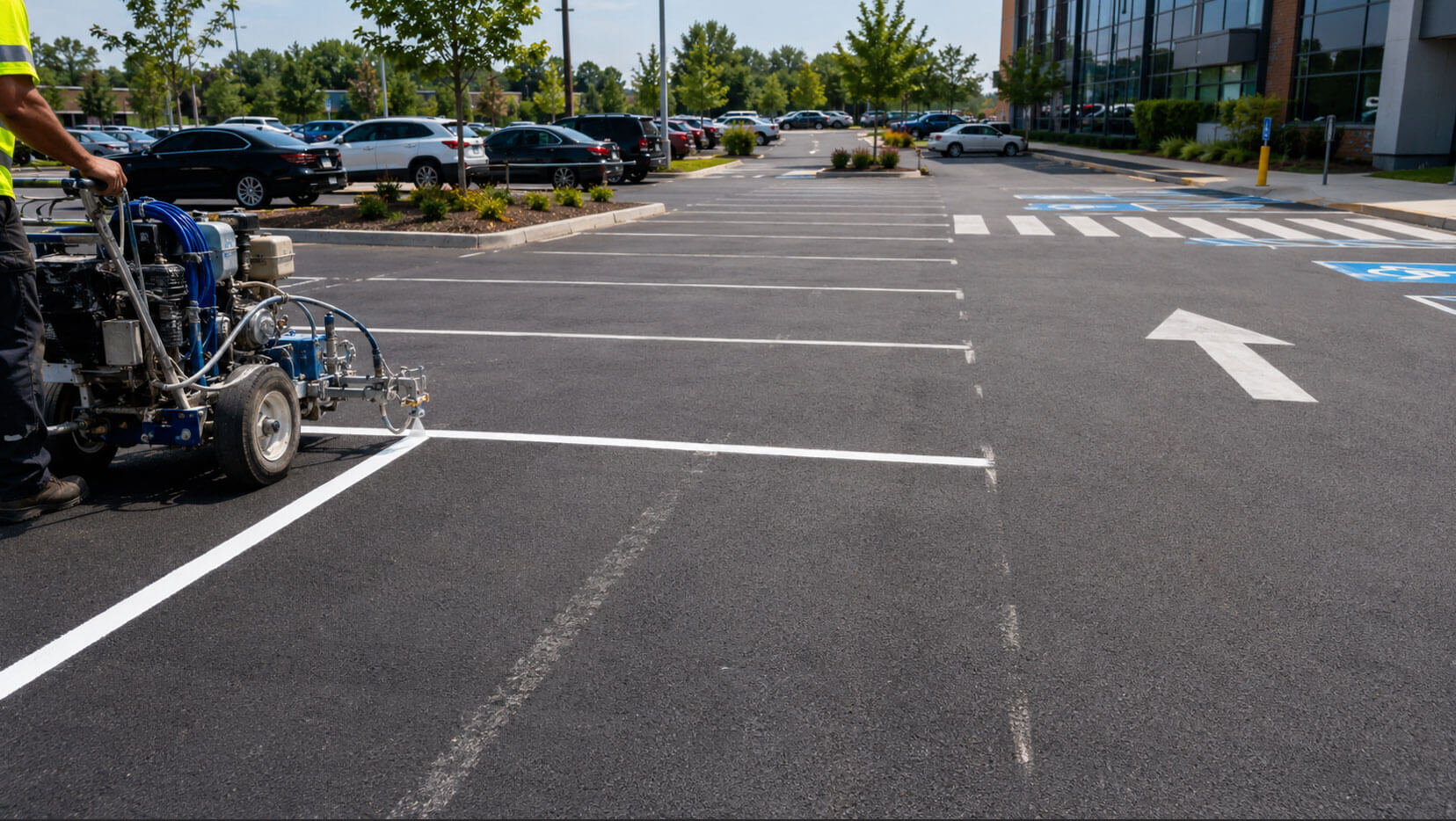 When to Repaint Parking Lot Lines in Toronto